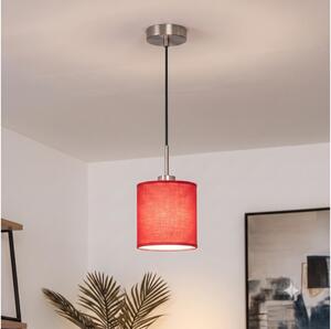 Brilagi - LED полилей на кабел NUBILA 1xE27/60W/230V Ø 14 см черен/червен