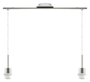 Brilagi - LED полилей на кабел NUBILA 2xE27/60W/230V кафяв