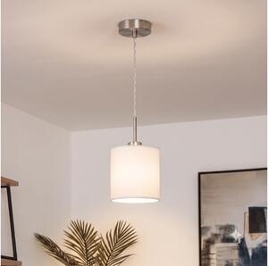 Brilagi - LED полилей на кабел NUBILA 1xE27/60W/230V Ø 14 см бял