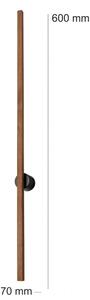 Brilagi - LED стенно осветително тяло WOODY LINE LED/7W/230V 4000K 60 cm дъб/череша