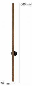 Brilagi - LED стенен аплик WOODY LINE LED/7W/230V 4000K 60 cm дъб/орех