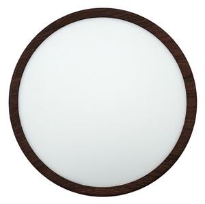 LED таванно осветително тяло LED/24W/230V 3000/4000/6500K Ø 30 см кафяво