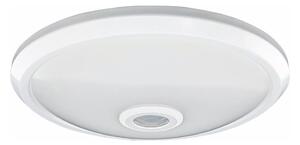 LED таванно осветително тяло със сензор за движение и за здрач LED/20W/230V Ø 29 см бяло