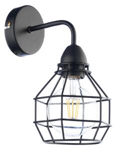 ONLI - Аплик ПАЯК 1xE27/15W/230V черен
