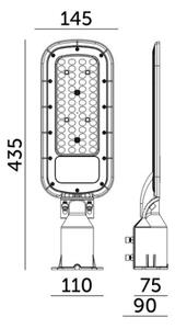 LED улична лампа BRELUXO LED/50W/230V 4000K IP65