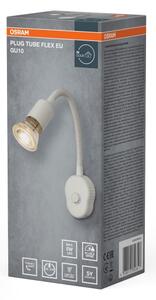 Osram - Гъвкава стенна лампа PLUG TUBE FLEX 1xGU10/5W/230V бяла