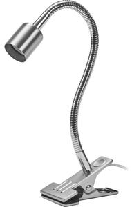 Osram - Лампа с щипка CLIP TUBE FLEX 1xGU10/5W/230V матов хром