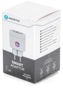 Aigostar - Умен контакт E 2300W Wi-Fi Tuya