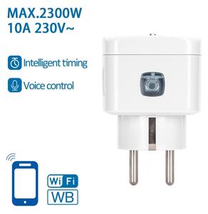 Aigostar - Умен контакт E 2300W Wi-Fi Tuya