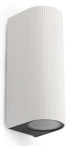 FARO 70328 - Външно стенно осветително тяло ESTELA 2xGU10/5W/230V IP65 бяло