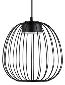 Полилей на кабел OVELLA 1xGX53/10W/230V Ø 25 см, черен