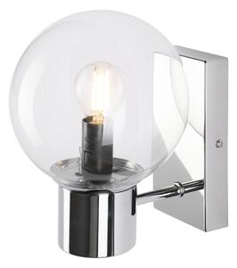 Настенна лампа SFERIO 1xE14/5W/230V лъскав хром/прозрачна