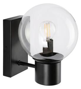 Стенна лампа SFERIO 1xE14/5W/230V черна/прозрачна
