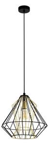 Eglo 43118 - Полилей на верижка DREADFORT 1xE27/60W/230V