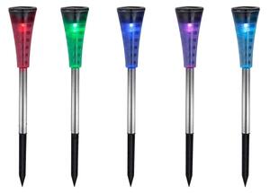 Globo 33079-5 - SADA 5x Соларна лампа RGB-LED/0,06W/3,2V IP44