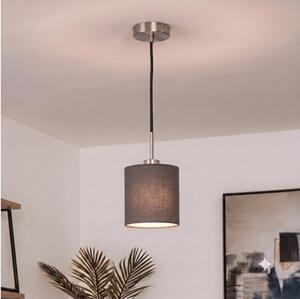 Brilagi - LED полилей на кабел NUBILA 1xE27/60W/230V, диаметър 14 см, черен/антрацит