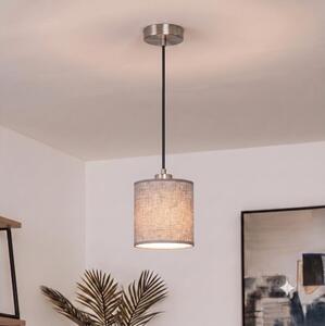 Brilagi - LED полилей на кабел NUBILA 1xE27/60W/230V Ø 14 см черен/сив