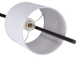 LED Лампион TOKYO 1xE27/40W/230V + LED/3W черен/бял