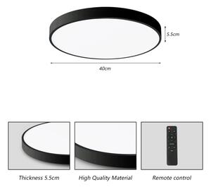 Brilagi-LED Димируемо осветително тяло POOL SMART LED/48W/230V 40 см Wi-Fi Tuya + дистанционно управление, черно