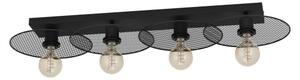 Eglo 43729 - Плафон IKESTON 4xE27/40W/230V