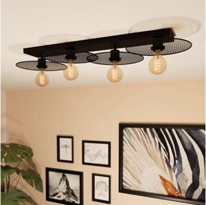 Eglo 43729 - Плафон IKESTON 4xE27/40W/230V