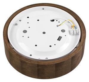 Brilagi - LED таванно осветително CARVALHO 1xE27/60W/230V дъб орех Ø27 см