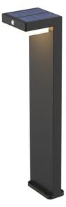 Solight WO7202 - LED соларна лампа с датчик PALERMO LED/5W/2000mAh IP54 черна