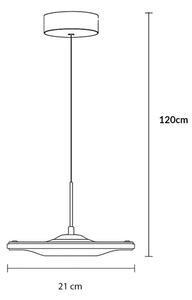Brilagi - LED полилей на кабел VERANO LED/15W/230V