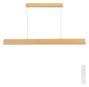Brilagi - LED димируем полилей на кабел SLIMLINE LED/40W/230V 3000-6000K дъбов декор + дистанционно управление