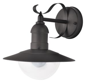 Brilagi - Външно стенно осветително тяло MOLDE 1xE27/60W/230V IP44 черно