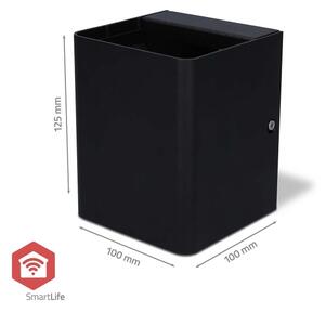 Nedis ZBLOW10RGBW - LED RGBW димируемо външно осветително тяло LED/12W/230V IP65 Wi-Fi Tuya черно