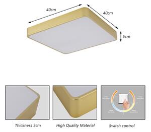 Brilagi - LED таванно осветително тяло POOL LED/36W/230V 3000/4000/6000K 40x40 см златисто