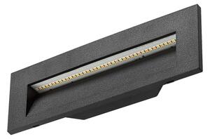 Rabalux 77190 - LED външно стенно осветително тяло KAVALA LED/6W/230V IP65 черно