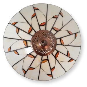 Brilagi - Витражна настолна лампа в стил Tiffany FOLIA 2xE27/60W/230V
