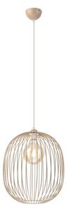 Полилей на кабел DESTELLO 1xE27/15W/230V Ø 33 см бежов