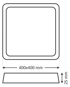 LED таванно осветително тяло LED/32W/230V 3000/4000/6500K 40x40 cm бяло
