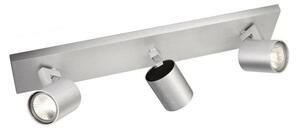 Philips 53093/48/12 - LED точково осветително тяло RUNNER матов хром 3xGU10/20W/230V