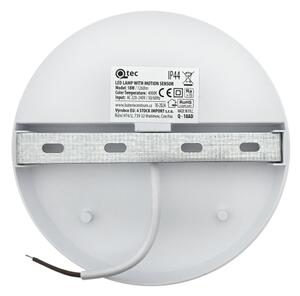 LED външно стенно осветително тяло с датчик за движение LED/18W/230V IP44 бяло