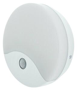 LED външно стенно осветително тяло с датчик за движение LED/18W/230V IP44 бяло