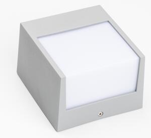 Brilagi - LED Екстериорен аплик TERNI LED/12W/230V сив IP44