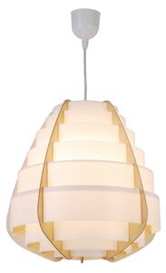 Бяло висящо осветително тяло Nagoja – Candellux Lighting