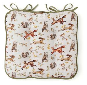 Памучна възглавница за стол 36x34 cm Forest Fable – Cooksmart ®