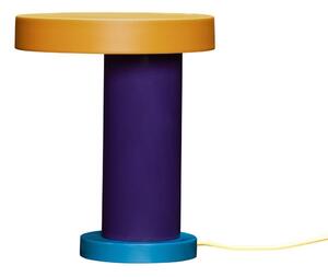 Лилава LED затъмняваща се настолна лампа (височина 25 cm) Magic – Hübsch