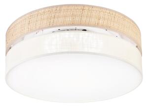 LED таванно осветително тяло SIRJA BOHO LED/36W/230V пр. 45 см бежово/кремаво