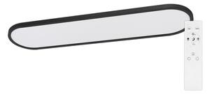 Top Light -LED Плафонно/висящо осветително тяло OVAL LED/36W/230V 3000-6500K черно + дистанционно управление