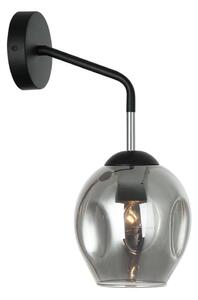 ITALUX WL-30843-1 BK+SG - Аплик BORGO 1xE27/40W/230V черен