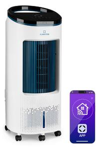 Klarstein IceWind Plus Smart, интелигентен охладител на въздуха 4 в 1, вентилатор, овлажнител, пречиствател на въздуха, управление с приложение