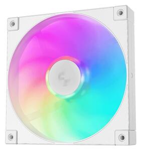Вентилатор 140mm, DeepCool FD14 ARGB, 4-pin, 1650rpm, бял