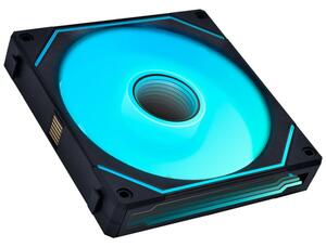 Вентилатор 140mm, Lian Li UNI FAN SL-INF Reverse Blade, 3-pin, 1600rpm, RGB подсветка, черен