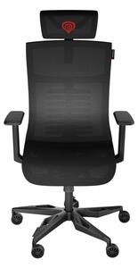 Работен стол Genesis Astat 700, до 120 кг, ергономичен, газов амортисьор, 3D adjustable armrests, черен